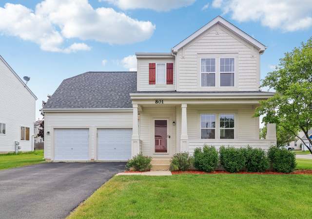 Property at 801 S Parkside Dr, Round Lake, IL 60073, 4 beds, 2.5 baths