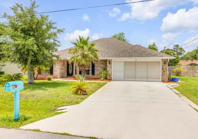 Property at 20 Potters Ln, Palm Coast, FL 32164, 4 beds, 2 baths