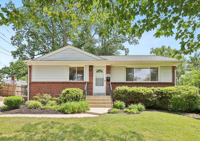 Property at 502 Eisner St, Silver Spring, MD 20901, 3 beds, 2 baths