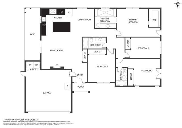 Photo of 1870 Willow St, San Jose, CA 95125