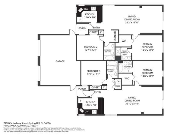 Photo of 7470 & 7468 Canterbury St, Spring Hill, FL 34606