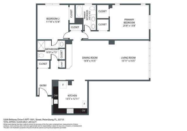 Photo of 5200 Brittany Dr S #1501, St Petersburg, FL 33715