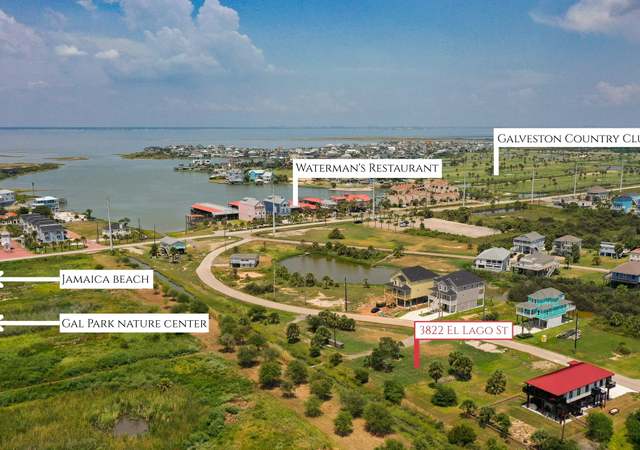 Property at 3822 El Lago St, Galveston, TX 77554