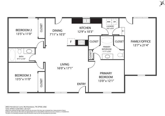 Photo of 2802 Henderson Ln, Murfreesboro, TN 37130