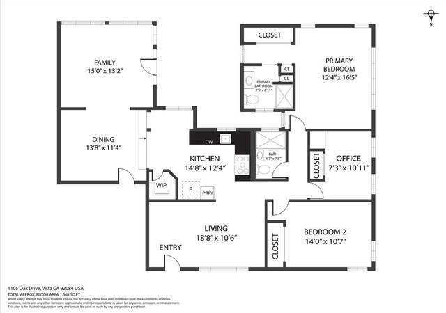 Photo of 1105 Oak Dr, Vista, CA 92084