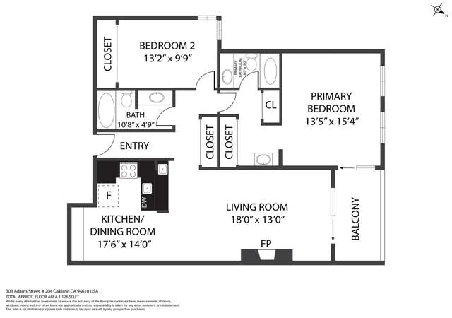 Photo of 303 Adams St #204, Oakland, CA 94610