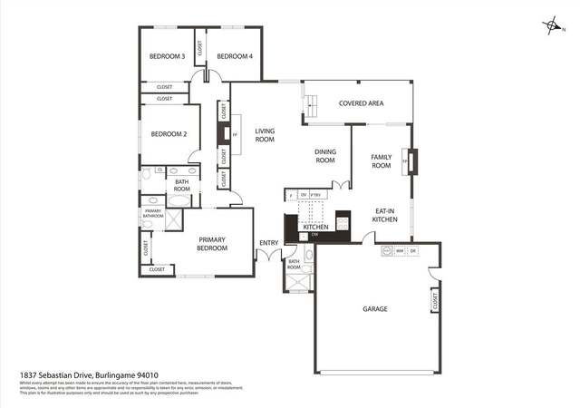 Photo of 1837 Sebastian Dr, Burlingame, CA 94010
