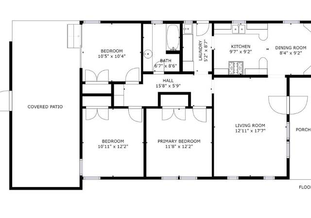 Photo of 4521 E 55th St, Maywood, CA 90270