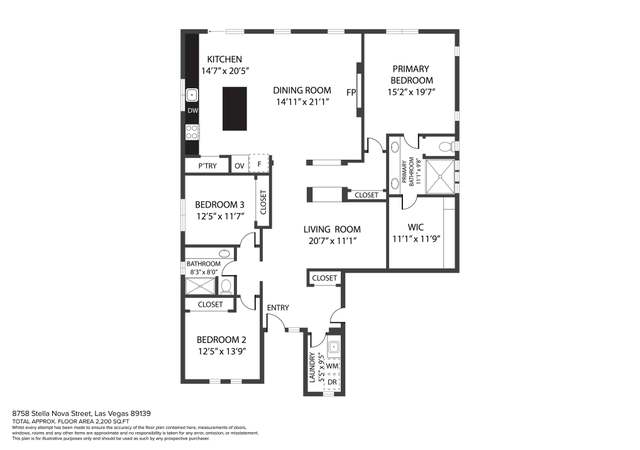 Photo of 8758 Stella Nova St, Las Vegas, NV 89139