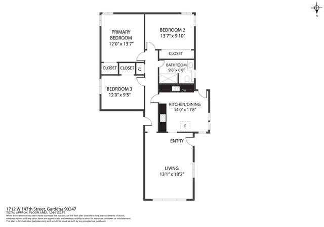 Photo of 1712 W 147th St, Gardena, CA 90247