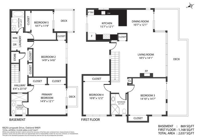 Photo of 6625 Longwalk Dr, Oakland, CA 94611