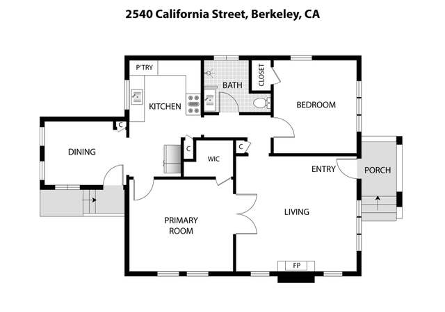 Photo of 2540 California St, Berkeley, CA 94703