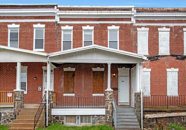 Photo of 607 N Longwood St, Baltimore, MD 21216