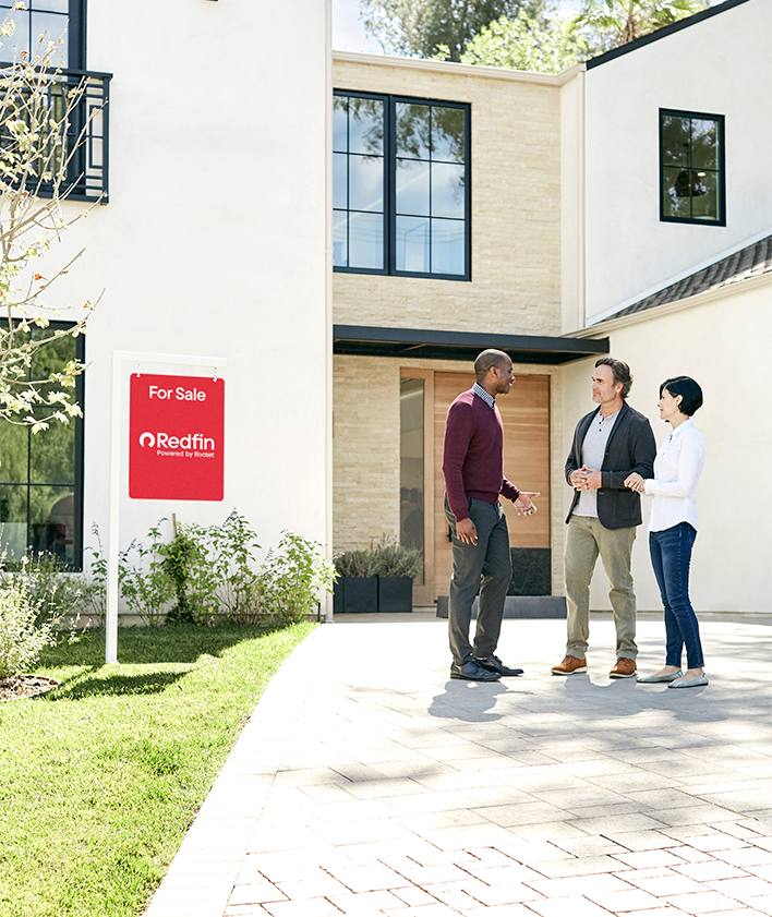 Redfin yard sign